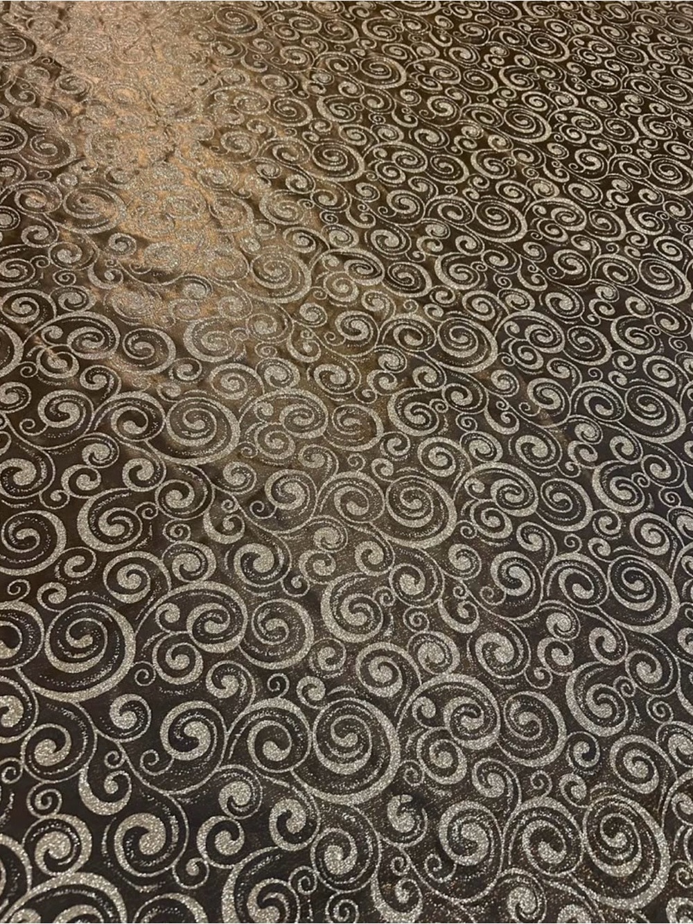 Festive Glittery Tablecloth